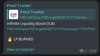 LP Burned Alert